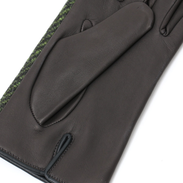  AVOCA(アヴォカ) 創業1723年アイルランドの老舗メーカー ラムスキン(生後1年以内の仔羊)×カシミヤ混裏地 グリーン 緑色 日本製 革 手袋レディース 女性 プレゼント クリスマス 誕生日KURODA(クロダ)