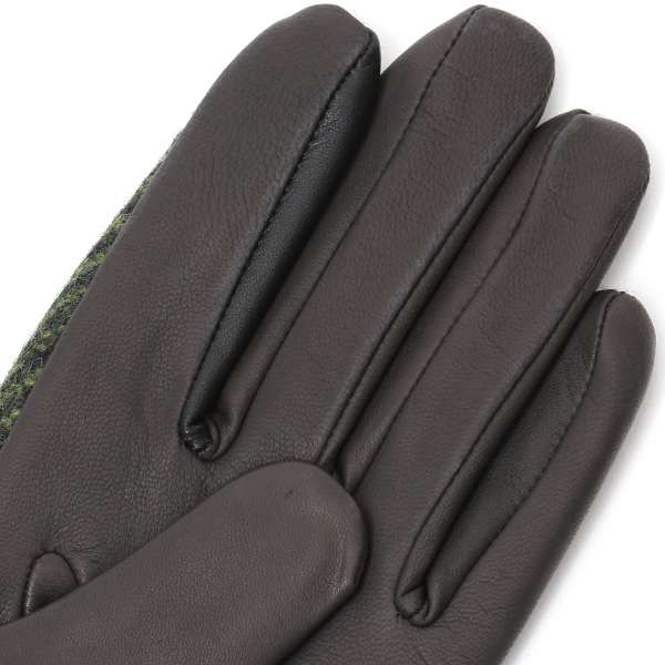  AVOCA(アヴォカ) 創業1723年アイルランドの老舗メーカー ラムスキン(生後1年以内の仔羊)×カシミヤ混裏地 グリーン 緑色 日本製 革 手袋レディース 女性 プレゼント クリスマス 誕生日KURODA(クロダ)