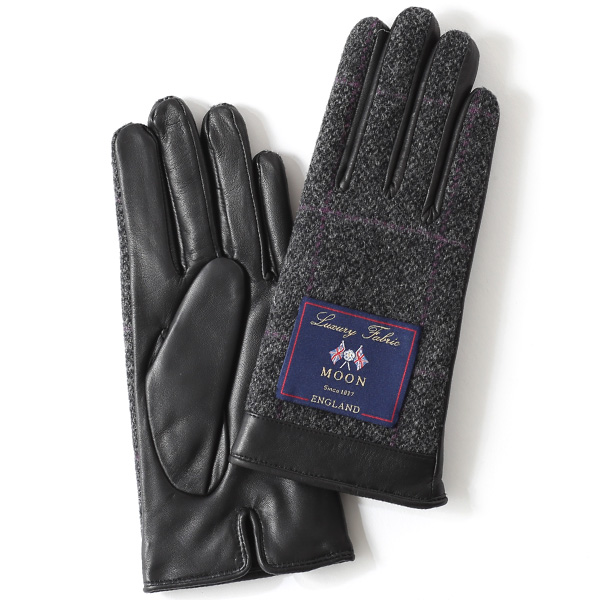 KURODA(クロダ) 羊革 レディース 手袋 チャコール