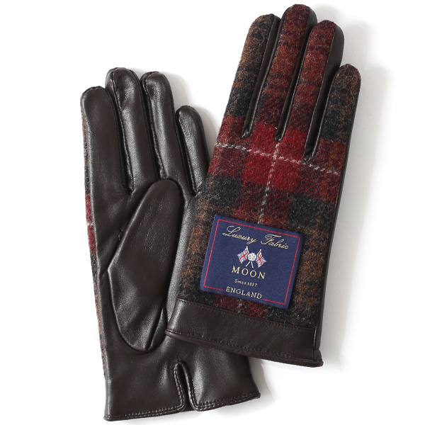 KURODA(クロダ) 羊革 レディース 手袋 レッド