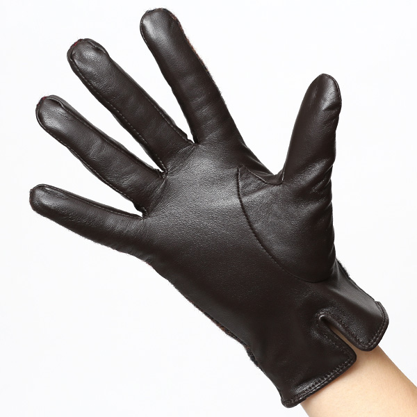 MOON(ムーン) 手袋 レディース ブランド 本革 スマホ対応 レッド ワイン 赤色 スマホ操作可能 暖かい かわいい 高級 おしゃれ 大人 女性 プレゼント クリスマス 誕生日 皮 てぶくろ KURODA(クロダ)