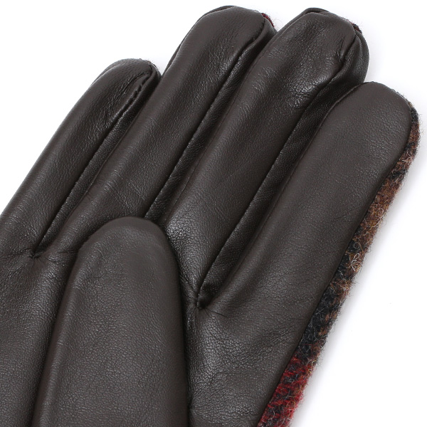 MOON(ムーン) 手袋 レディース ブランド 本革 スマホ対応 レッド ワイン 赤色 スマホ操作可能 暖かい かわいい 高級 おしゃれ 大人 女性 プレゼント クリスマス 誕生日 皮 てぶくろ KURODA(クロダ)