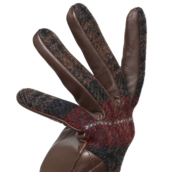  【ブランド化粧箱付き】 KURODA(クロダ)×MOON(ムーン) 手袋 レディース ブランド ブラウン 茶 茶色 暖かい かわいい おしゃれ 高級 大人 女性 プレゼント クリスマス 誕生日 ギフト 