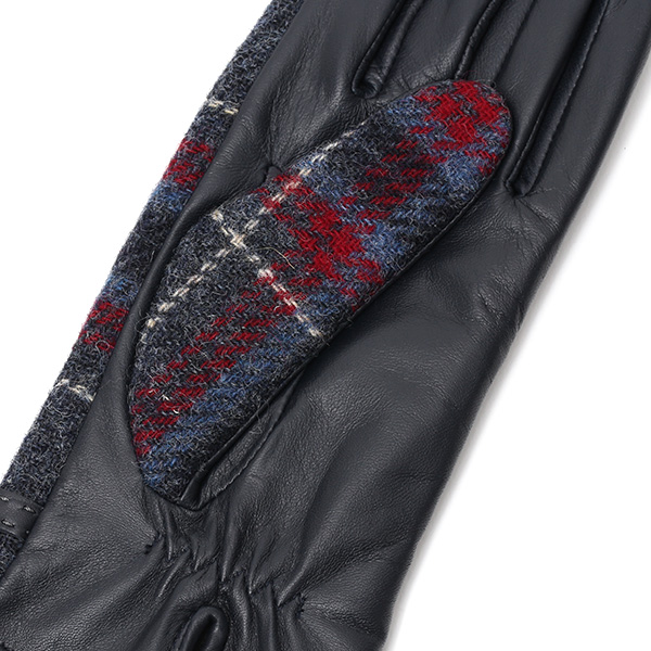  【ブランド化粧箱付き】 KURODA(クロダ)×MOON(ムーン) 手袋 レディース ブランド ブルー ネイビー 青色 暖かい かわいい おしゃれ 高級 大人 女性 プレゼント クリスマス 誕生日 ギフト 