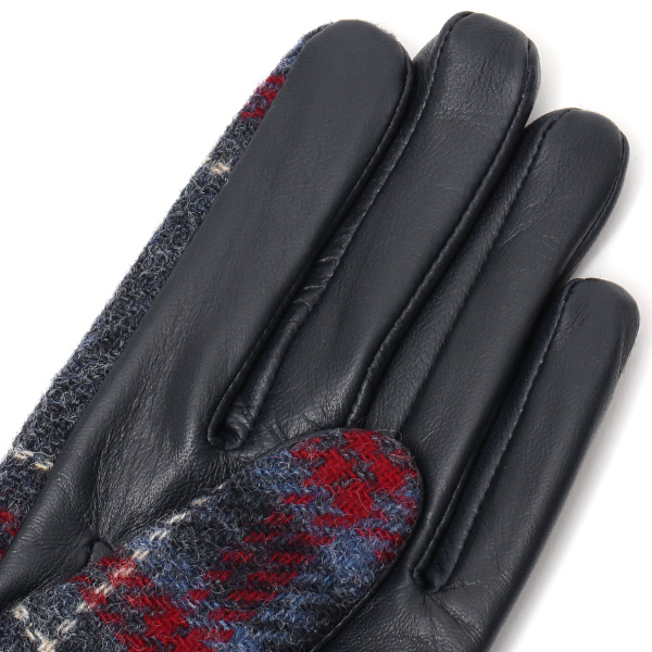  【ブランド化粧箱付き】 KURODA(クロダ)×MOON(ムーン) 手袋 レディース ブランド ブルー ネイビー 青色 暖かい かわいい おしゃれ 高級 大人 女性 プレゼント クリスマス 誕生日 ギフト 