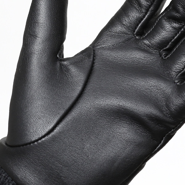  KURODA(クロダ) 手袋 レディース ブランド スマホ対応 本革 レザー ブラック 黒 黒色 暖かい スマホ操作可能 シンプル かわいい 高級 おしゃれ 大人 女性 プレゼント クリスマス 誕生日 ギフト 皮 てぶくろ