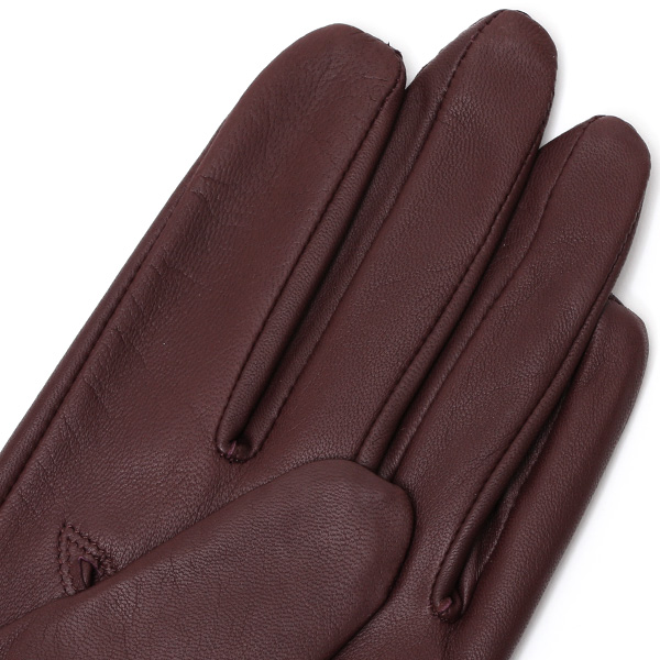  【ブランド化粧箱付き】 KURODA(クロダ) 手袋 レディース 本革 レザー 日本製 レッド ワイン 赤色 シンプル 大人 高級 かわいい おしゃれ プレゼント クリスマス 誕生日 ギフト 羊革 皮 てぶくろ