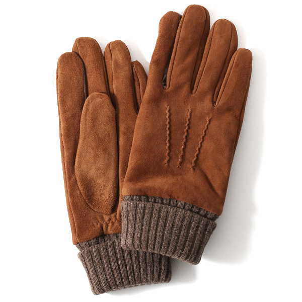 KURODA(クロダ) ヤギ革 メンズ 手袋 キャメル