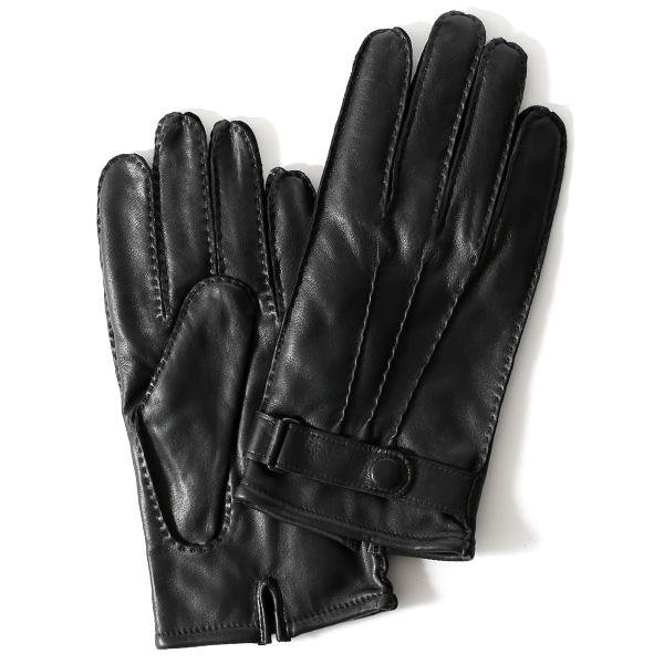 KURODA(クロダ) 羊革 メンズ 手袋 ブラック