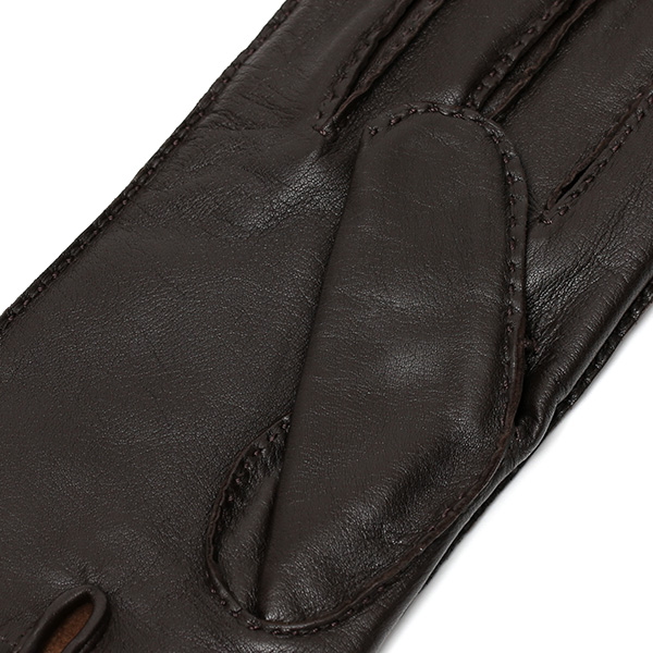  手袋 レザー メンズ ブランド おしゃれ ビジネス 通勤 通学 プレゼント ギフト ラッピング 化粧箱 付き ダークブラウン ブラウン 茶 茶色 本革 羊革 シープスキン 皮 ベルト 手縫い 紳士 男性 大人 グローブ KURODA(クロダ)