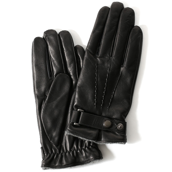 KURODA(クロダ) 羊革(イタリア製ラムスキン) 手袋 ブラック