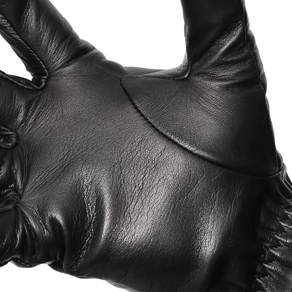  手袋 メンズ 本革 スマホ対応 レザー グローブ 手ぶくろ ブランド イタリーラム ベルト カシミア 混 タッチパネル ブラック 黒 黒色 男性 紳士 プレゼント ギフト ビジネス 防寒 高級 おしゃれ 30代 40代 KURODA(クロダ)