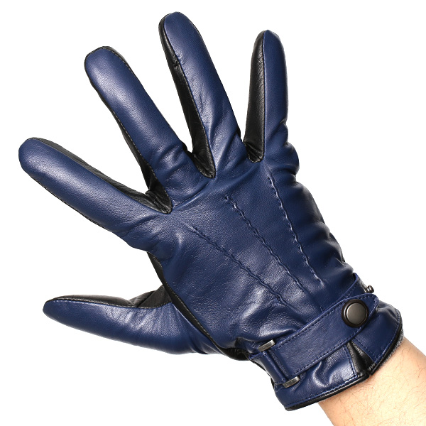  手袋 メンズ 本革 スマホ対応 レザー グローブ 手ぶくろ ブランド イタリーラム ベルト カシミア 混 タッチパネル ブルー ネイビー 青色 男性 紳士 プレゼント ギフト ビジネス 防寒 高級 おしゃれ 30代 40代 KURODA(クロダ)