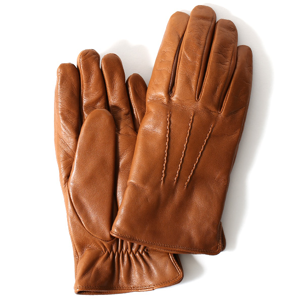 KURODA(クロダ) 羊革(イタリア製ラムスキン) 手袋 キャメル