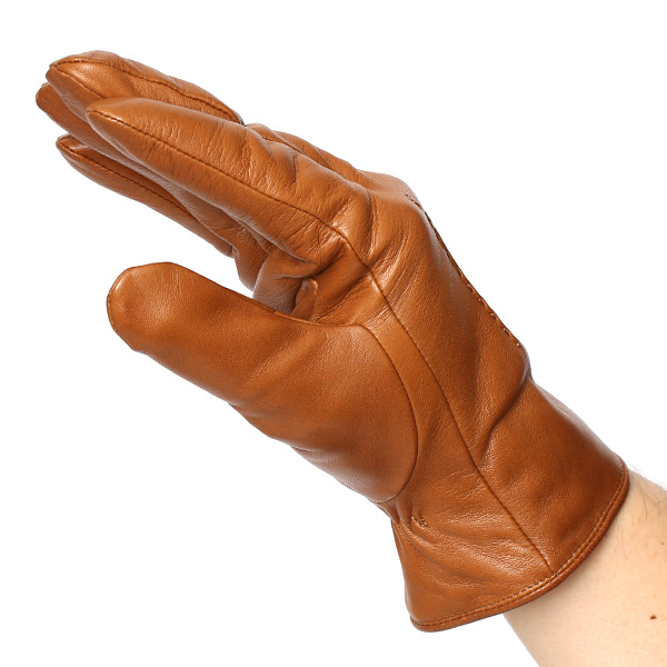  クロダ 手袋 KURODA 革 スマートフォン レザー メンズ スマホ対応 キャメル ブラウン 茶 茶色 無地 シンプル 手ぶくろ グローブ 防寒 ブランド 化粧箱 付き クリスマス プレゼント