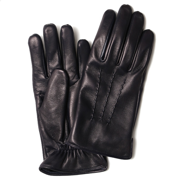 KURODA(クロダ) 羊革(イタリア製ラムスキン) 手袋 ネイビー