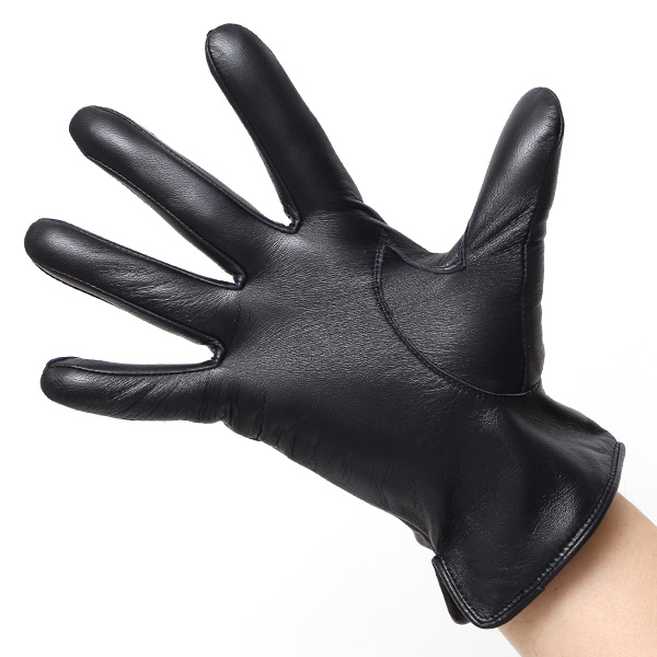  手袋 メンズ 本革 イタリア製  スマホ対応 カシミヤ混裏地 男性 ブルー ネイビー 青色 高級 グローブ 日本メーカー 手袋 タッチパネル対応 クリスマス プレゼント 誕生日 味わい 皮 経年変化