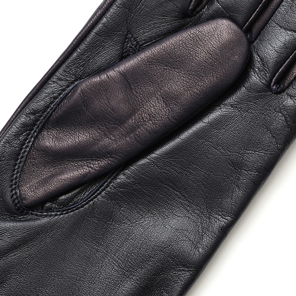  手袋 メンズ 本革 イタリア製  スマホ対応 カシミヤ混裏地 男性 ブルー ネイビー 青色 高級 グローブ 日本メーカー 手袋 タッチパネル対応 クリスマス プレゼント 誕生日 味わい 皮 経年変化