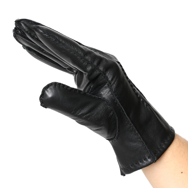  化粧箱 付き プレゼント ギフト クリスマス 手袋 メンズ ブランド レザー 暖かい 防寒 裏起毛 ブラック 黒 黒色 本革 シープスキン グローブ ビジネス 男性 紳士 おしゃれ 40代 KURODA(クロダ)