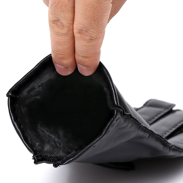  化粧箱 付き プレゼント ギフト クリスマス 手袋 メンズ ブランド レザー 暖かい 防寒 裏起毛 ブラック 黒 黒色 本革 シープスキン グローブ ビジネス 男性 紳士 おしゃれ 40代 KURODA(クロダ)