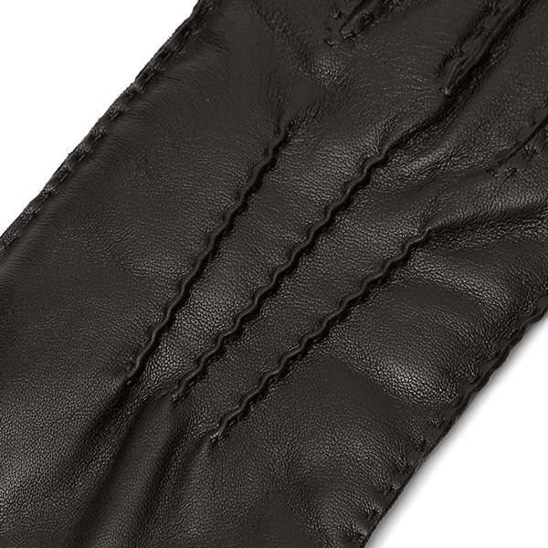 化粧箱 付き プレゼント ギフト クリスマス 手袋 メンズ ブランド レザー 暖かい 防寒 裏起毛 ダークブラウン ブラウン 茶 茶色 本革 シープスキン グローブ ビジネス 男性 紳士 おしゃれ 40代 KURODA(クロダ)