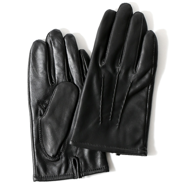 KURODA(クロダ) 羊革 メンズ 手袋 ブラック