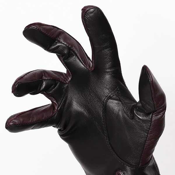  スマホ対応 手袋 レザー グローブ メンズ タッチパネル ビジネス 紳士 本革 ブラウン 茶 茶色 男性用 プレゼント 化粧箱 ギフト オシャレ ブランド KURODA(クロダ)