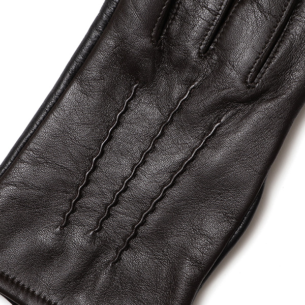  スマホ対応 手袋 レザー グローブ メンズ タッチパネル ビジネス 紳士 本革 ダークブラウン ブラウン 茶 茶色 男性用 プレゼント 化粧箱 ギフト オシャレ ブランド KURODA(クロダ)