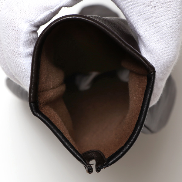  スマホ対応 手袋 レザー グローブ メンズ タッチパネル ビジネス 紳士 本革 ダークブラウン ブラウン 茶 茶色 男性用 プレゼント 化粧箱 ギフト オシャレ ブランド KURODA(クロダ)