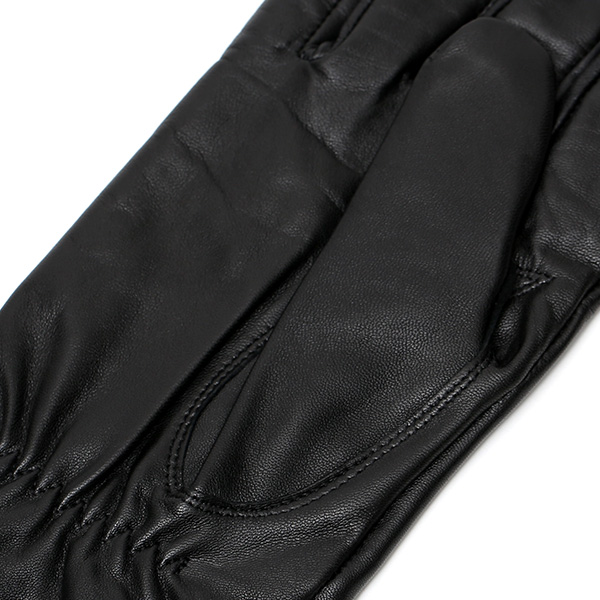  革手袋 メンズ スマホ対応 ブランド カシミア 混 ギフト ビジネス 通勤 通学 防寒 暖かい おしゃれ ブラック 黒 黒色 無地 シンプル レザー 紳士 グローブ 男性 プレゼント タブレット KURODA(クロダ)