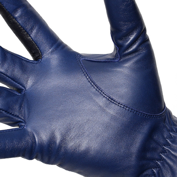  革手袋 メンズ スマホ対応 ブランド カシミア 混 ギフト ビジネス 通勤 通学 防寒 暖かい おしゃれ ブルー ネイビー 青色 無地 シンプル レザー 紳士 グローブ 男性 プレゼント タブレット KURODA(クロダ)