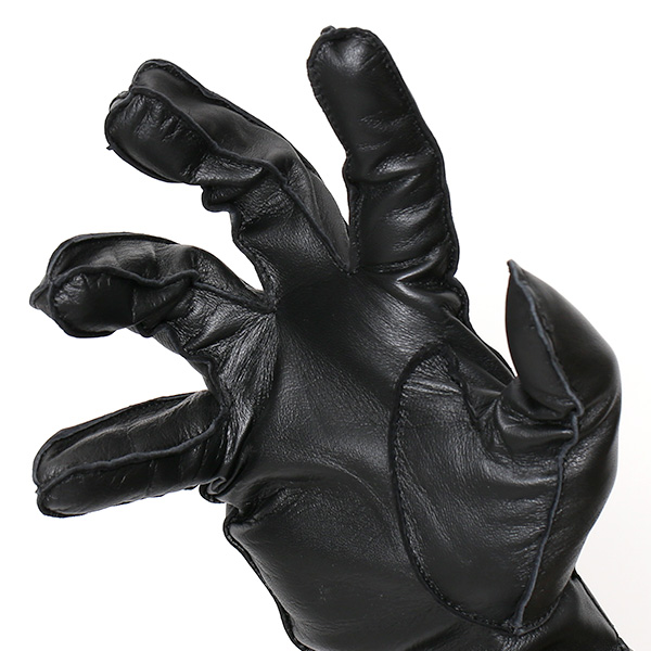  手袋 メンズ プレゼント スマホ対応 レザー ブランド 暖かい カシミヤ 混 おしゃれ グローブ ブラック 黒 黒色 化粧箱 付き 男性用 ギフト 紳士 ベルト てぶくろ 本革 KURODA(クロダ)