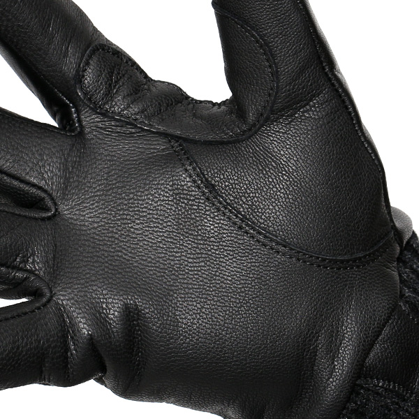 手袋 自転車 防寒 メンズ スマホ対応 本革 サイクリング アウトドア グローブ 防風 保温 裏起毛 フリース ブラック 黒 黒色 レザー ブランド 男性 紳士 通勤 通学 皮 手ぶくろ プレゼント ギフト 送料無料 KURODA(クロダ)