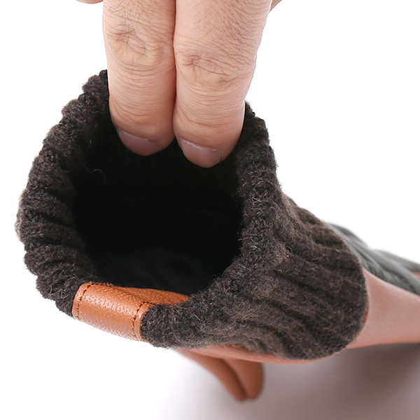  手袋 ナイロン メンズ リモンタナイロン 自転車 バイク アウトドア 防寒 防風 フリース 裏起毛 グリーン 緑色 レザー 本革 ナイロン キルティング プレゼント 男性用 皮 グローブ ブランド KURODA(クロダ)