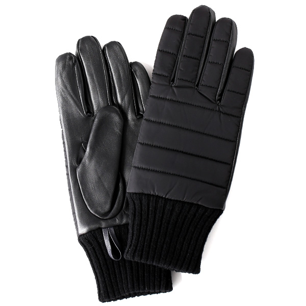 KURODA(クロダ) 羊革 リモンタナイロン メンズ 手袋 ブラック