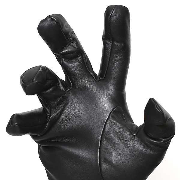  手袋 防寒 スマホ対応 メンズ リモンタナイロン クロダ 紳士 レザー グローブ 化粧箱付き プレゼント おしゃれ  ブラック 黒 黒色 男性用 紳士 皮 手ぶくろ ビジネス タッチパネル タブレット ブランド KURODA(クロダ) 