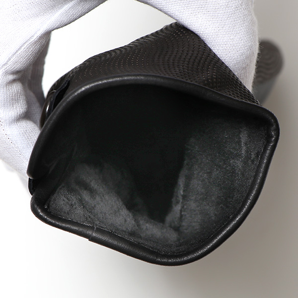 本革 イタリア製 レザー 手袋 メンズ 男性 グローブ ブラック 黒 黒色 フィット性 スマホ タッチパネル 対応 暖かい チクチクしない 肌触り 良い プレゼント 誕生日 クリスマス