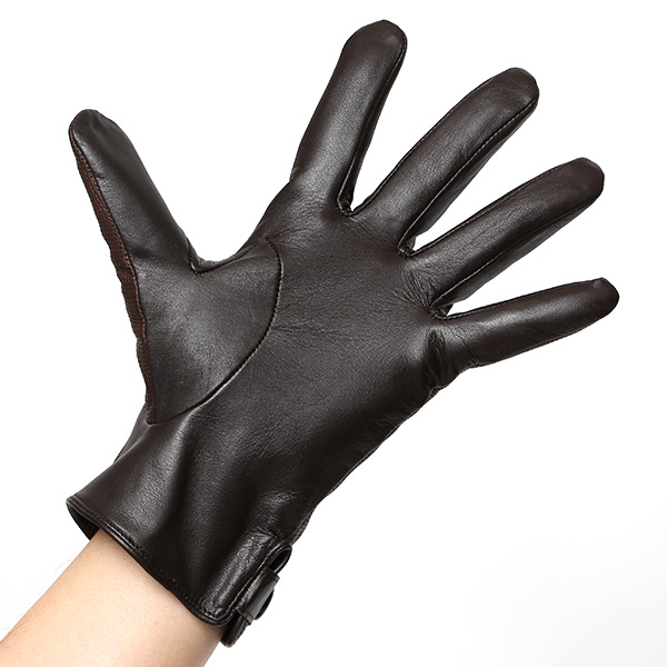  本革 イタリア製 レザー 手袋 メンズ 男性 グローブ ブラウン 茶 茶色 フィット性 スマホ タッチパネル 対応 暖かい チクチクしない 肌触り 良い プレゼント 誕生日 クリスマス
