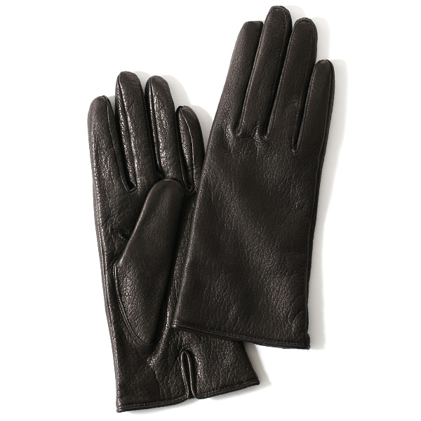 KURODA(クロダ) 鹿革 レディース 手袋 ブラック