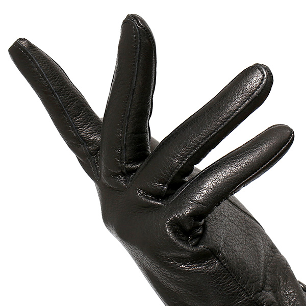  手袋 レディース 革手袋 本革 レザー カシミヤ 日本製 女性 婦人 グローブ 防寒 鹿革 カシミア 暖かい ブラック 黒 黒色 国産 皮 てぶくろ 送料無料 プレゼント ギフト 化粧箱付き ブランド KURODA(クロダ)