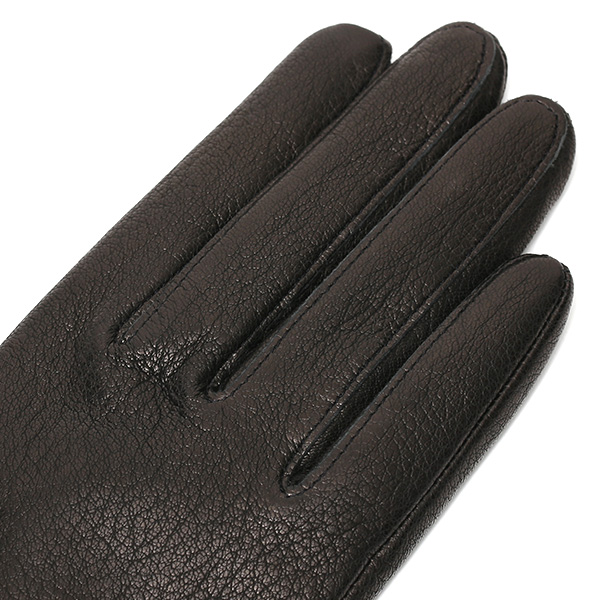  手袋 レディース 革手袋 本革 レザー カシミヤ 日本製 女性 婦人 グローブ 防寒 鹿革 カシミア 暖かい ブラック 黒 黒色 国産 皮 てぶくろ 送料無料 プレゼント ギフト 化粧箱付き ブランド KURODA(クロダ)