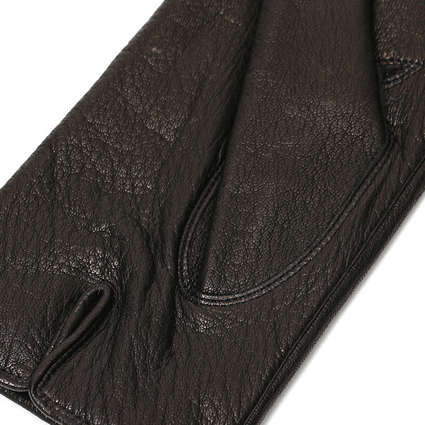  手袋 レディース 革手袋 本革 レザー カシミヤ 日本製 女性 婦人 グローブ 防寒 鹿革 カシミア 暖かい ブラック 黒 黒色 国産 皮 てぶくろ 送料無料 プレゼント ギフト 化粧箱付き ブランド KURODA(クロダ)