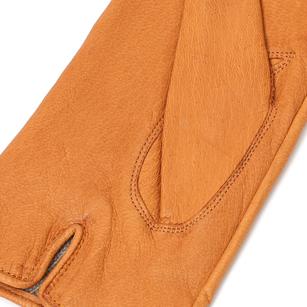  手袋 レディース 革手袋 本革 レザー カシミヤ 日本製 女性 婦人 グローブ 防寒 鹿革 カシミア 暖かい キャメル ブラウン 茶 茶色 国産 皮 てぶくろ 送料無料 プレゼント ギフト 化粧箱付き ブランド KURODA(クロダ)