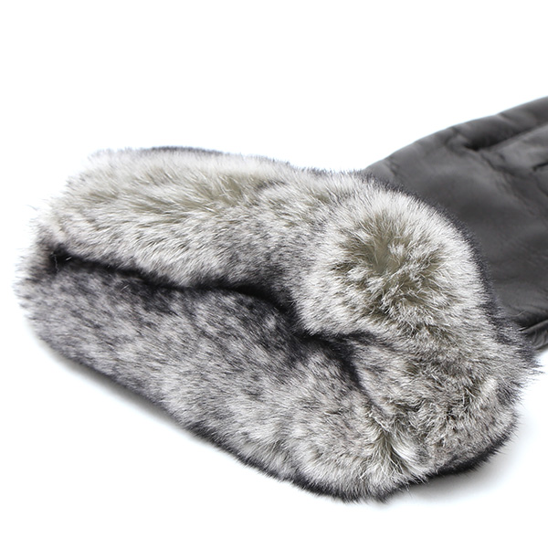  手袋 レディース 革手袋 レザー レッキス ラビットファー イタリーラム 羊革 暖かい 女性用 グローブ ブラック 黒 黒色 嫁 妻 彼女 娘 記念日 クリスマス 誕生日 プレゼント ギフト 化粧箱 付き ブランド KURODA(クロダ)