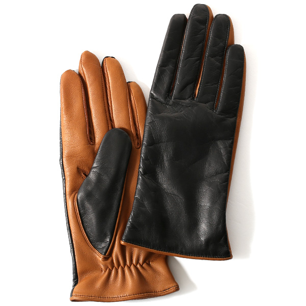 KURODA(クロダ) 羊革 レディース 手袋 ブラック