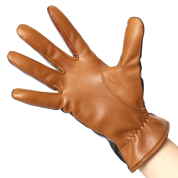 革手袋 レディース カシミヤ 日本製 女性用 レザー グローブ イタリーラム 羊革 国産 ブランド 暖かい ブラック 黒 黒色 バイカラー カシミア 冬 プレゼント ギフト 彼女 妻 嫁 誕生日 クリスマス KURODA(クロダ)