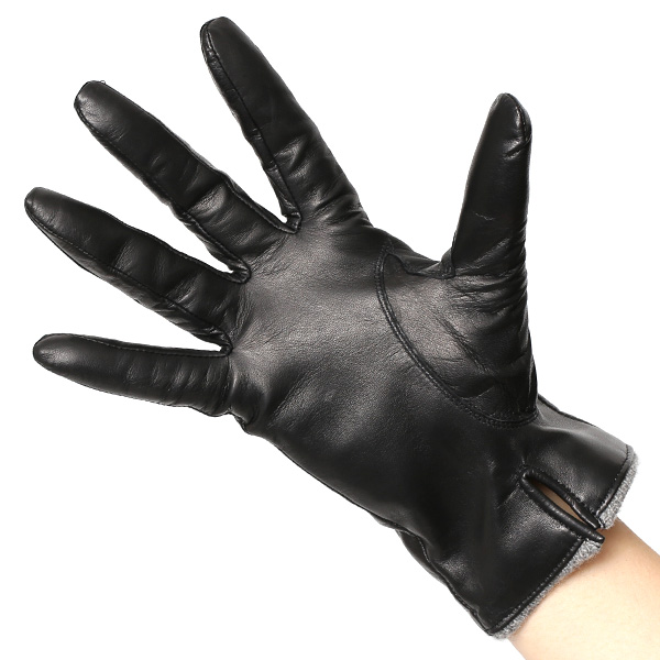 手袋 レディース 革 カシミア 日本製 ブランド イタリーラム 化粧箱 付き 女性 レザー 皮 グローブ ブラック 黒 黒色 暖かい カシミヤ 100% 防寒 保温 防風 冬 ビジネス 国産 専門 ブランド KURODA(クロダ)