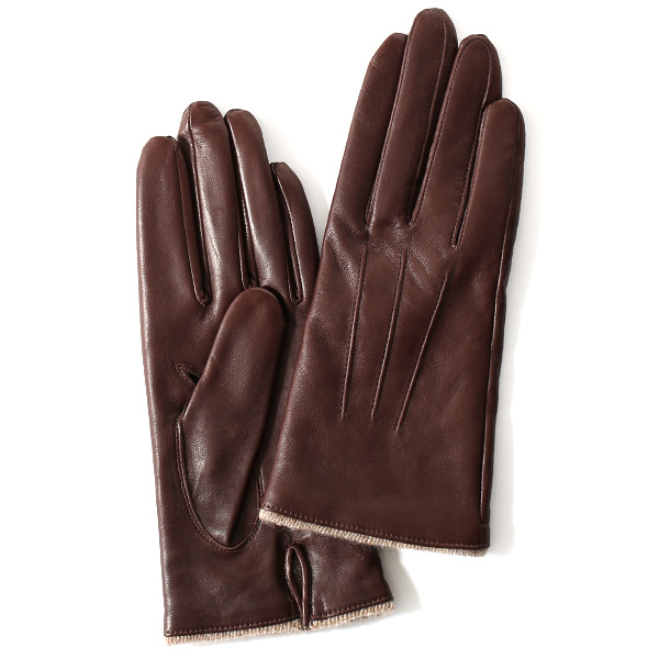 KURODA(クロダ) 羊革 レディース 手袋 ブラウン