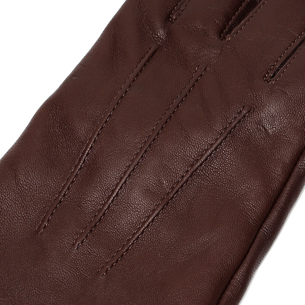 手袋 レディース 革 カシミア 日本製 ブランド イタリーラム 化粧箱 付き 女性 レザー 皮 グローブ ブラウン 茶 茶色 暖かい カシミヤ 100% 防寒 保温 防風 冬 ビジネス 国産 専門 ブランド KURODA(クロダ)