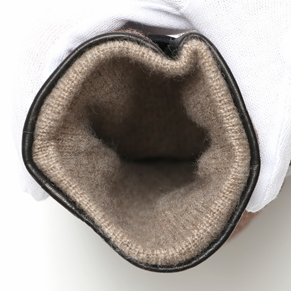  ハリスツイード 手袋 メンズ スマホ カシミヤ カシミア 日本製 ベルト付き 国産 本革 皮 レザー ブラウン 茶 茶色 通勤 通学 彼氏 旦那 夫 息子 誕生日 クリスマス プレゼント 冬 グローブ ブランド KURODA(クロダ)